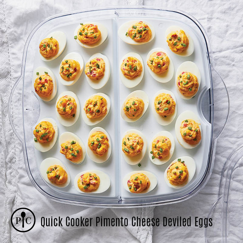 Deviled eggs are a staple in my house during the summer.  They're always a hit at summer gatherings.  I love being able to use a pressure cooker, instead of watching for a pot of water to boil, and not boil over.  I always make the classic recipe with vinegar, mustard, and mayo.  How do you like your deviled eggs?

#potluckfood #deviledeggs #pressurecooking